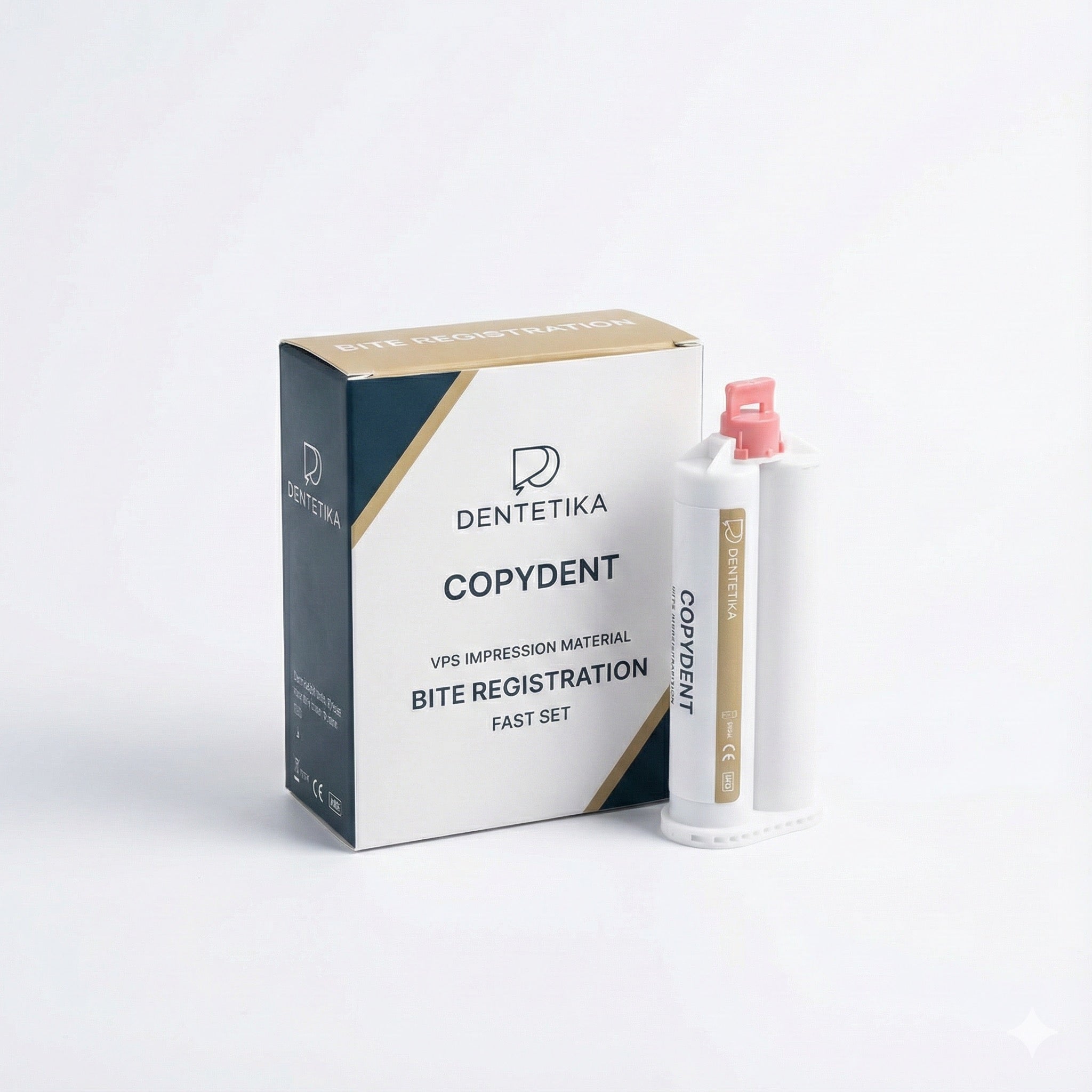 Copydent Bite Registration – Fast Set Spuitbare Silicone (4 × 50 ml cartridges)
