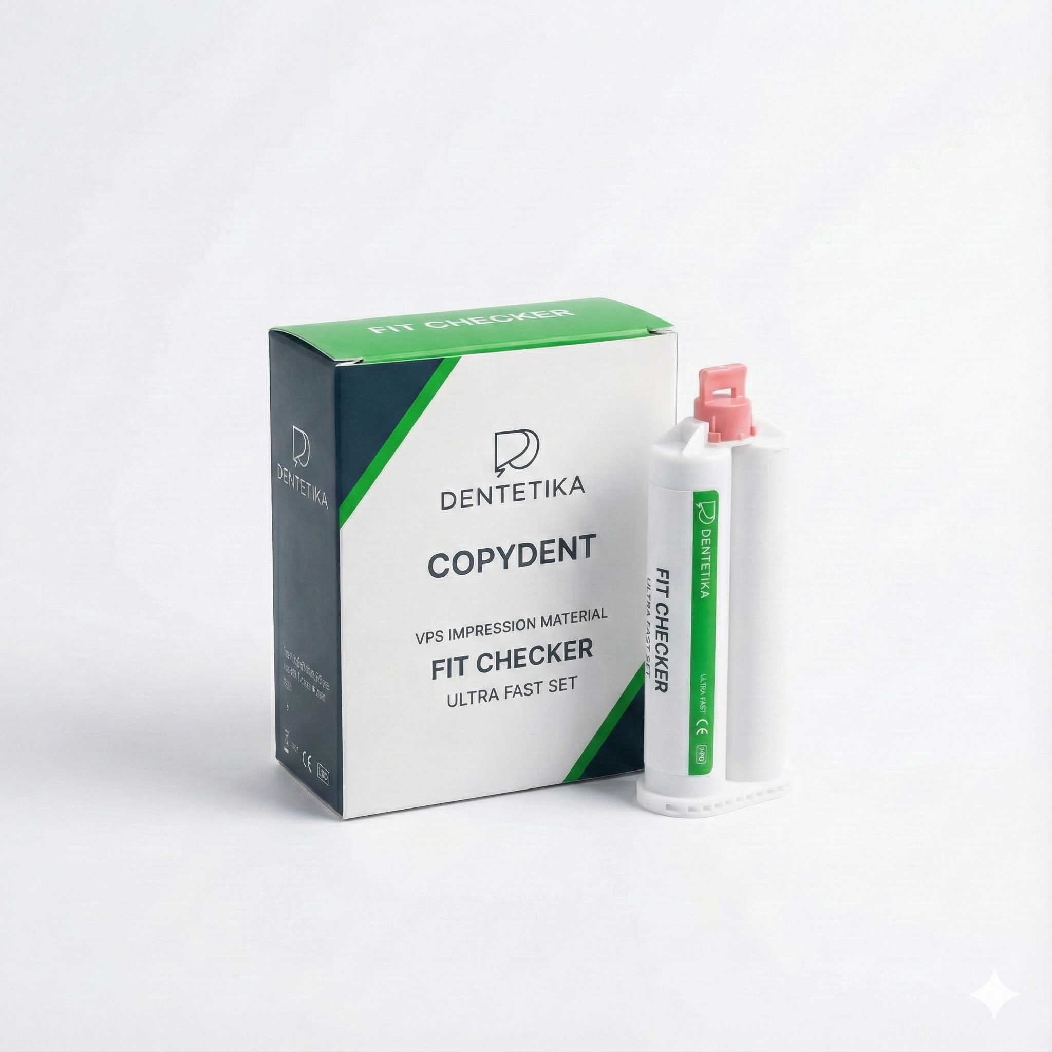 Copydent Fitchecker – VPS Pasvormcontrole Silicone (4 × 50 ml cartridges)