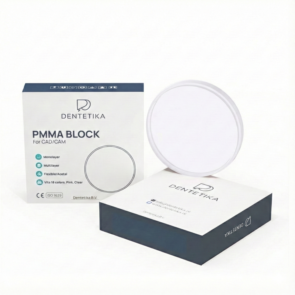 Dentetika PMMA Monolayer – Transparante Freesschijf (Ø 98mm)